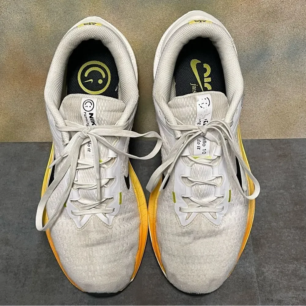 Nike Zoom Winflo 10 Women's White Running Shoes Size 11M